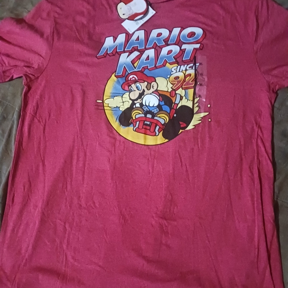 Super Mario Men's 2023 Mario Kart Retro Video Game T-Shirt Size XLarge or - Picture 2 of 4